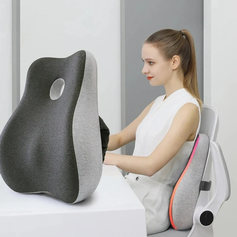 Comfortable Sitting™  - Lumbar and Seat Cushions