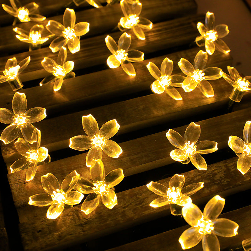 Solar Cherry Blossom LED lights